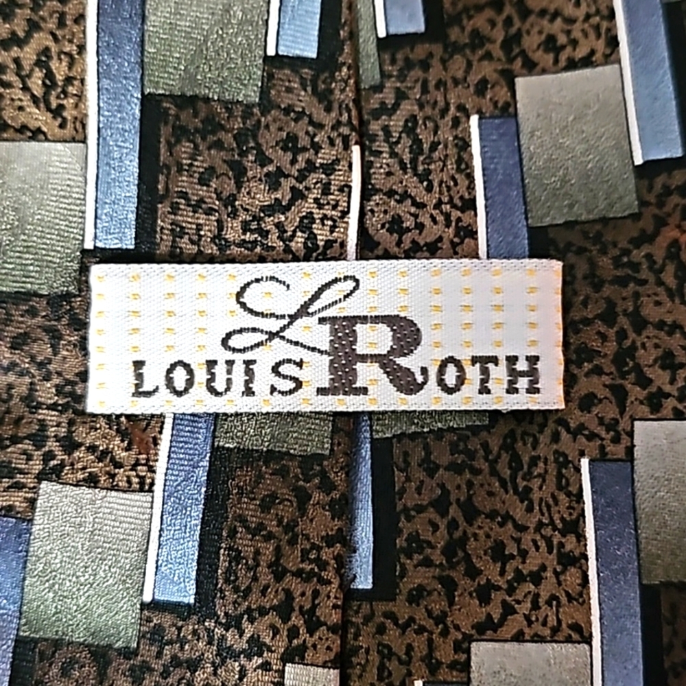 Louis Roth - Hand Made - Silk Men's Tie